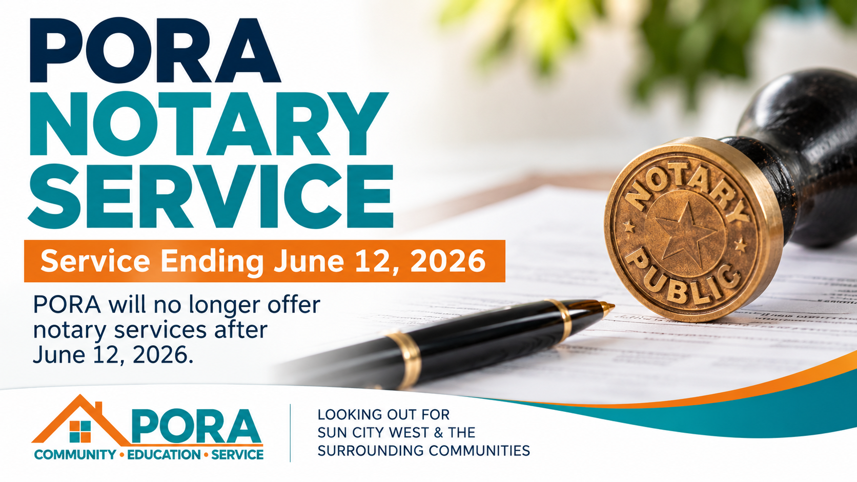 PORA NOTARY SERVICE